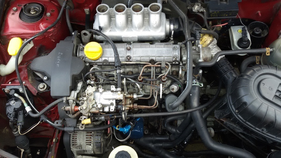 Motorul diesel Renault F8Q 1.9