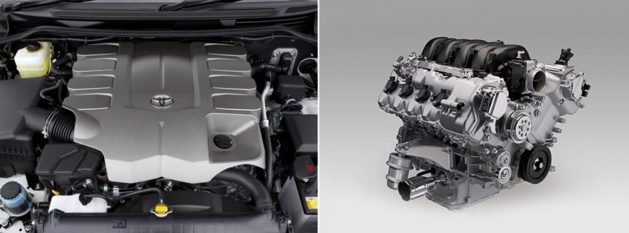 Lexus/Toyota 4,6 L V8 (1UR-FE)